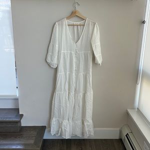 Float White Dress
